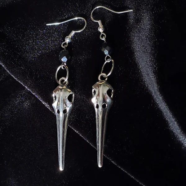 Birdskull Earrings