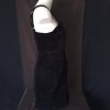 Black Pinafore Dress with Buttons - Image 8