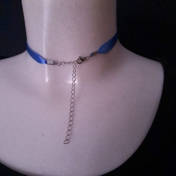 Blue moon ribbon choker - Image 6