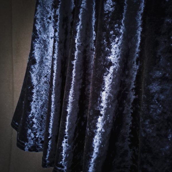 Blue Velvet A-Skirt - Image 15