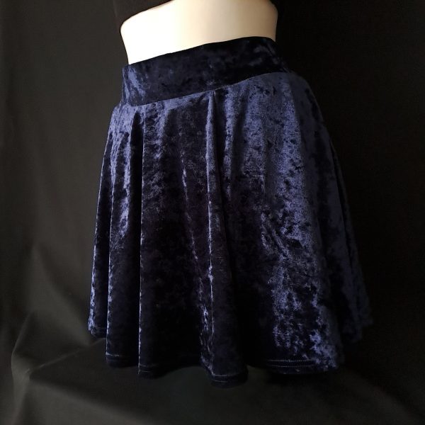 Blue Velvet A-Skirt - Image 12