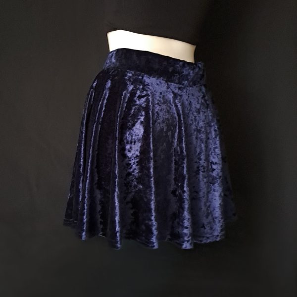 Blue Velvet A-Skirt - Image 11