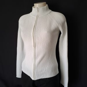 White Knitted Jacket