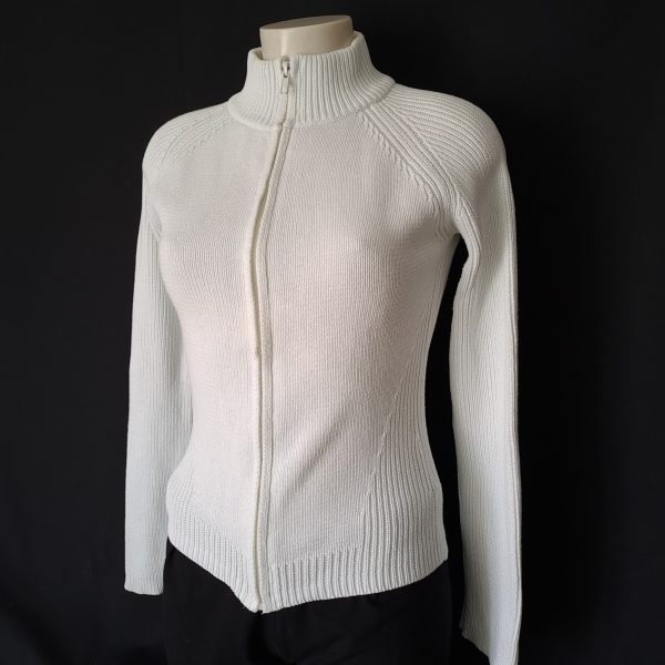 White Knitted Jacket