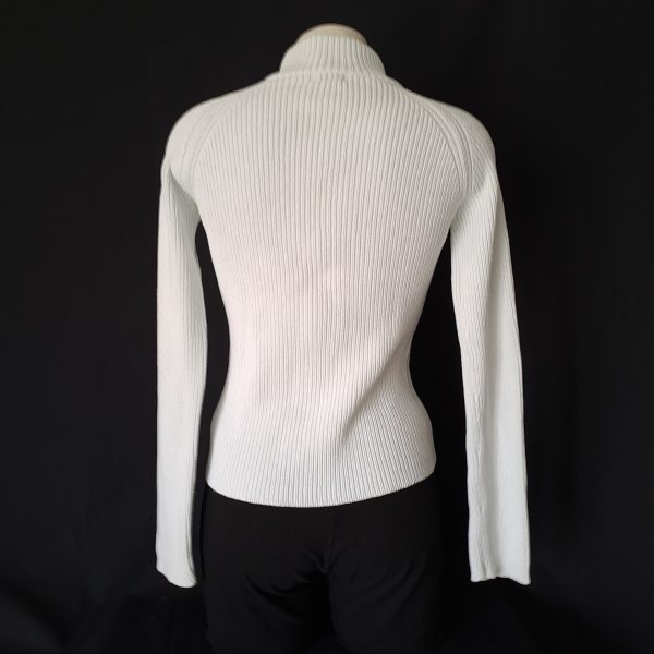 White Knitted Jacket - Image 4