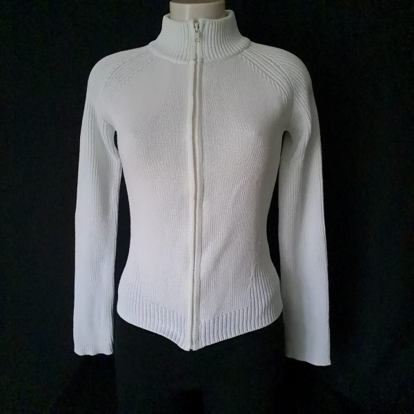White Knitted Jacket - Image 7