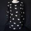 Long Star Pattern Sweater