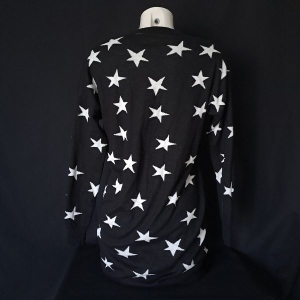 Long Star Pattern Sweater - Image 3