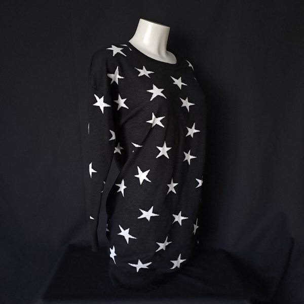 Long Star Pattern Sweater - Image 4