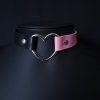 Heart Choker - Half Pink Half Black - Image 4