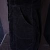 Black Pinafore Dress with Buttons - Image 6