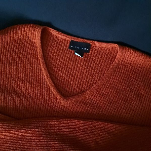 witchery clothing label close-up photograph