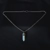 Crystal Point Pendant - Opalite Moonstone - Image 6