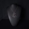 Crescent Moon Pendant - "Frozen Blood" - Image 4