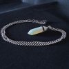 Crystal Point Pendant - Opalite Moonstone - Image 2