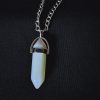 Crystal Point Pendant - Opalite Moonstone - Image 4