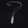 Crystal Point Pendant - Opalite Moonstone - Image 3