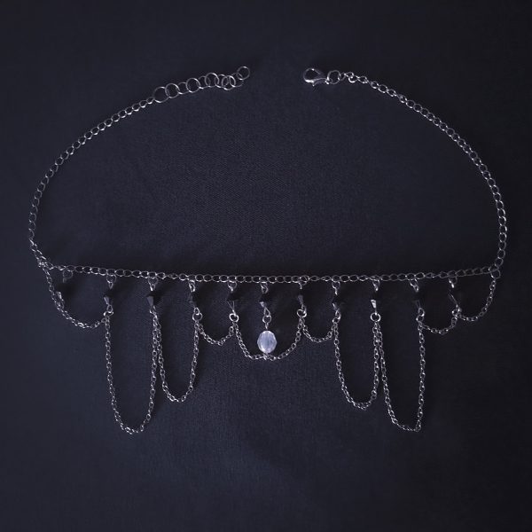 Chain Necklace Vampire Fangs - Image 8