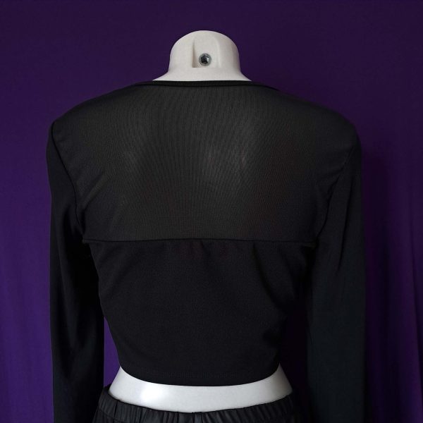 Long-sleeve Sweetheart Bat Top - Image 3