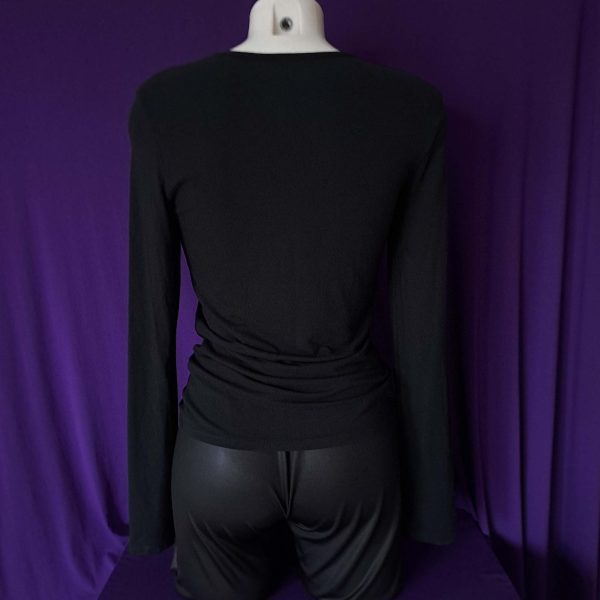 Black Long-Sleeve Top - Image 4