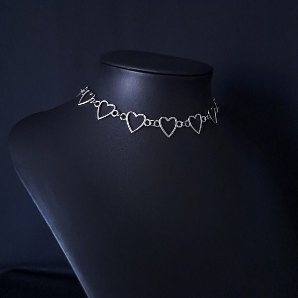 Metal Hearts Choker - Image 3