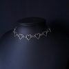 Metal Hearts Choker