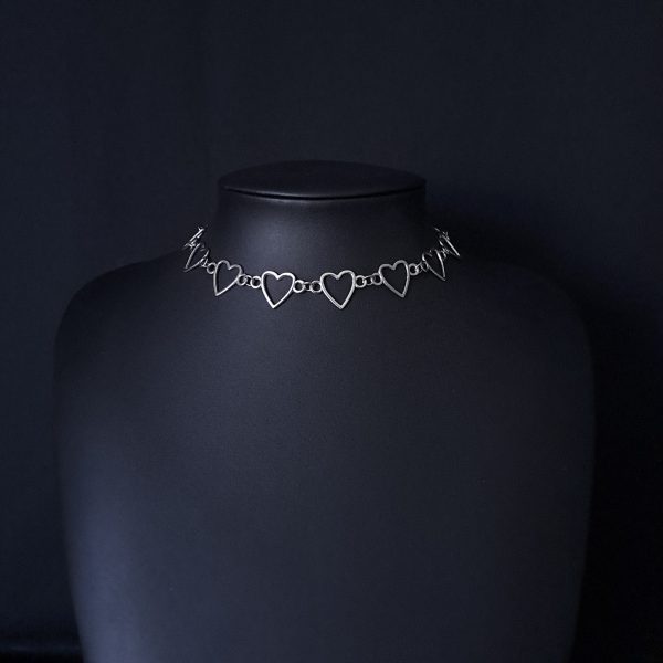 Metal Hearts Choker - Image 2