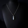 Crystal Point Pendant - Opalite Moonstone