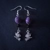 Little Witch on Broomstick Earrings