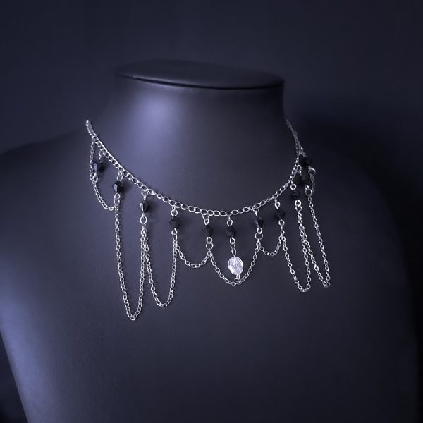 Chain Necklace Vampire Fangs - Image 7