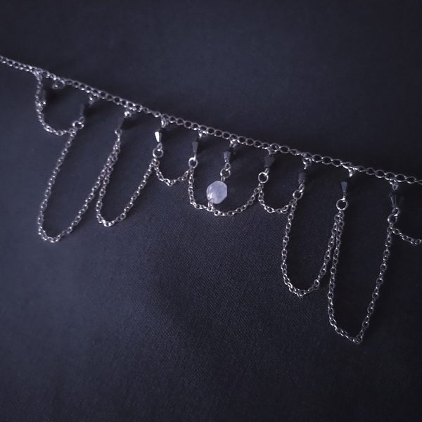 Chain Necklace Vampire Fangs - Image 6