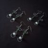 Swirly Wire Dangle Earrings - Image 17