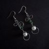 Swirly Wire Dangle Earrings - Image 16