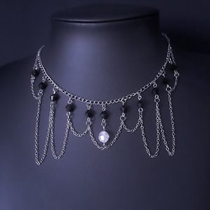 gothic chain necklace