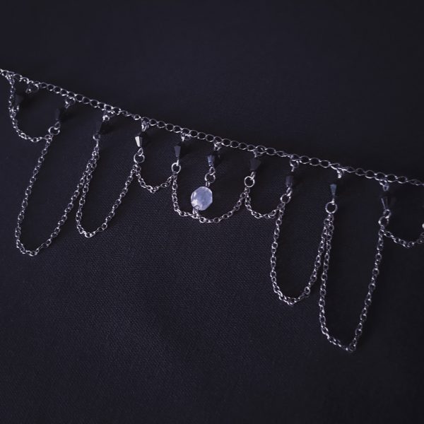 Chain Necklace Vampire Fangs - Image 5