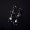 Swirly Wire Dangle Earrings - Image 14