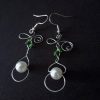 Swirly Wire Dangle Earrings - Image 12