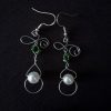 Swirly Wire Dangle Earrings - Image 11