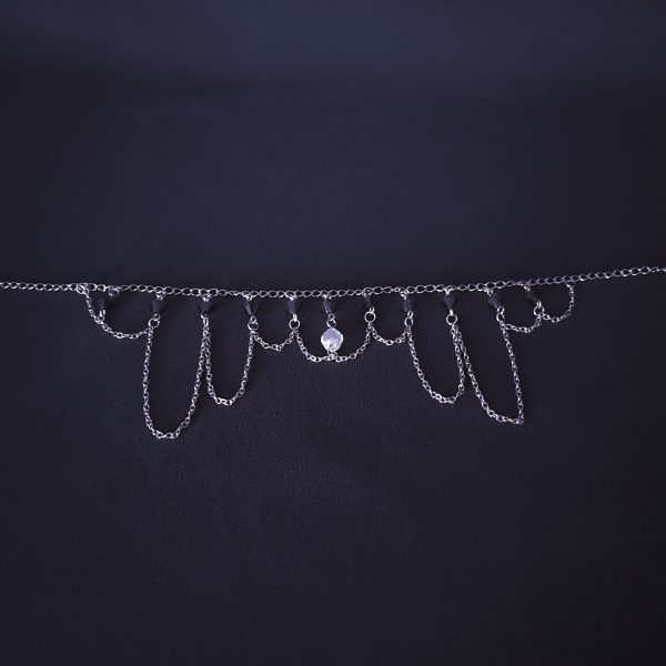 Chain Necklace Vampire Fangs - Image 3