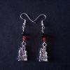 Cute Medieval Castle Earrings - Image 2
