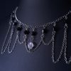 Chain Necklace Vampire Fangs - Image 2