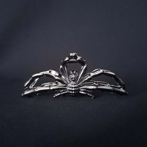 Spider hair clip gothic