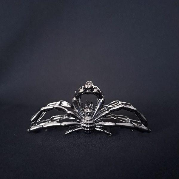 Spider hair clip gothic