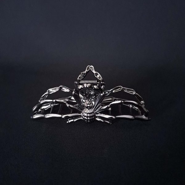 Spider hair clip gothic