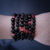 black-red-gothic-bracelet-set-wolfhead