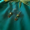 Green Vine Earrings - Image 2
