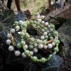 Pearl and Green Beaded Bracelet Set - GOLD - Image 4