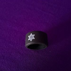 Silicone Ring Tribal Star| 90's alternative