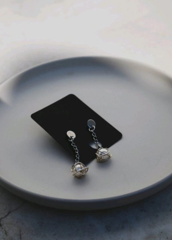 Pear Chain Earrings