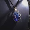 Sky Stone Pendant - Light Gold with Star Charm - Image 13